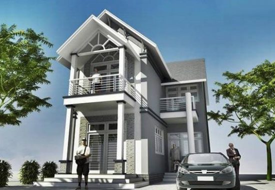 6 mẫu nhà mái thái 2 tầng 500 triệu đẹp cho gia đình đông người