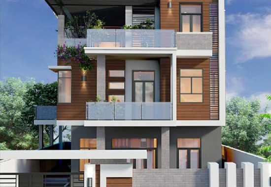 Mẫu biệt thự 2 tầng 8x12m đang được nhiều người quan tâm