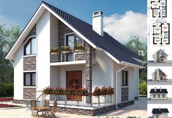 Top 30 Mẫu nhà cấp 4 có gác lửng đẹp hot nhất năm 2020