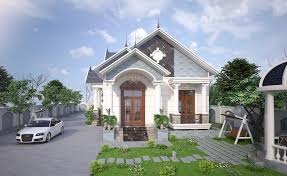 Tổng hợp biệt thự 1 tầng mái thái đẹp đẹp nhất năm 2022