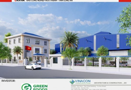 Thiết kế nhà máy sản xuất thực phẩm