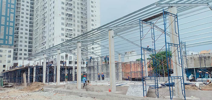 chi phí xây nhà xưởng 200m2 2